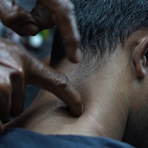 Old School Ear Pulling ASMR Massage By Old School Barber #oldschoolbarber #earmassage #unclebarber #massage | Home ASMR clinic