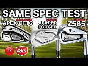 CALLAWAY APEX CF16 Vs MIZUNO JPX900 FORGED Vs SRIXON Z565