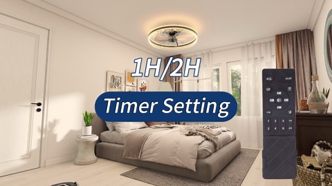 Check The Home Depot's Q&A Before Buying: Sunpez 24 in. W Black Ceiling Fan with Remote Control and Light-LED Crystal Flush Mount Fan Lamp (C)