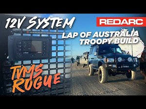 The ULTIMATE 12V System in a Troopy to go around Australia | REDARC ROGUE FULL INSTALL #landcruiser