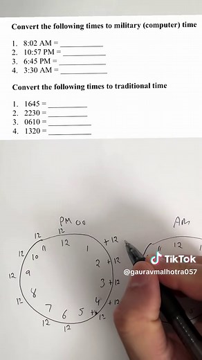 Convert military time and traditional time for Nclex purposes #nclex #nclexrn #nclexprep #nclextips #nclexstudying