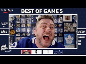 Steve Dangle GOES NUTS During Game 5 Of Panthers vs. Leafs | Best Of Game 5