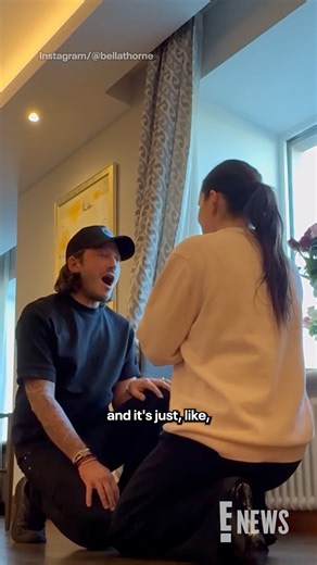 Bella Thorne is shaking up the standards when it comes to getting engaged. 🥹💍 She talks about proposing to her fiancé at The Hollywood Reporter's Annual Women In Entertainment Gala. | E! News