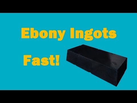 ★ Guide ★ Ebony Ingots FAST Best Mine - Daedric Armor and Weapons! Skyrim