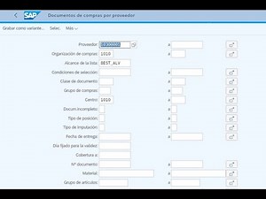 Como consultar pedidos de compras en SAP S4 HANA - ME2L