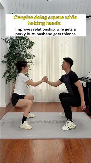 Couples Squat Challenge ❤️ Wife Gets a Perky Butt, Husband Gets Leaner!