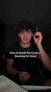 The cycle of gooning is simple: see it, feel the urge, fall into it again.