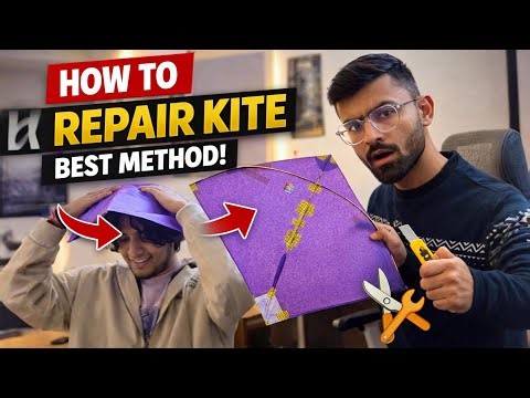 How to Repair a Kite Properly | Best Method Explained