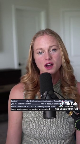 The Fascinating Ritual of Proxy Baptisms for the Dead