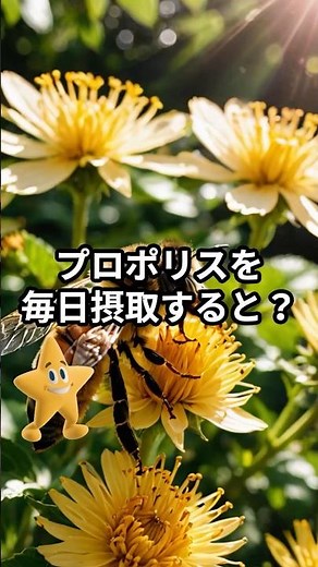 プロポリスを毎日摂取すると？#shorts