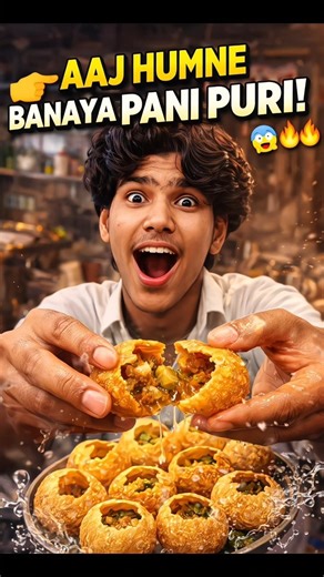 Bina Emily Ke Pani Puri Bana Diii Mini Vlog 🤯- #minivlog #shorts #vlog #sonuvlogs