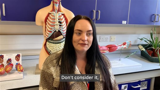 Take a look below to hear from our Access student, Rebecca! Rebecca chose to return to education later in life and has progressed from an initial skills progression course, all the way through to achieving her maths qualification and studying Access to Nursing and Midwifery before confirming a place at university. We’re really proud of her and the journey that she’s been on with us! Click here to find out more about our Access qualifications: https://buff.ly/wh0KH1s | The Sheffield College