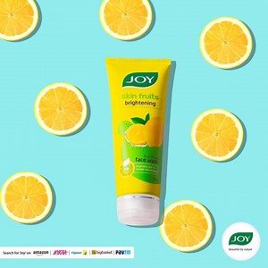 Is oily skin a problem? Try JOY lemon face wash which absorbs excess oils and clears pores without stripping away skin’s natural oil balance. #JOY #skincare #JOYskin #LemonFacewash #Brightening #Facewash #PapayaFacwash #Lemon #summers #OilySkin #Nomore | Joy