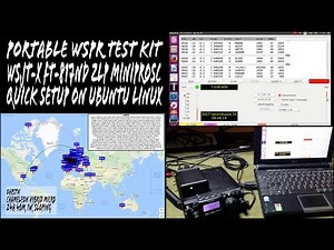 WSPR WSJTX Quick Setup MiniProSC FT-817ND Ubuntu Linux EP05