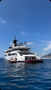 🚁Helicopter or Tender - how would you arrive? LADY S is also the first superyacht to feature a 6m x 3m curved IMAX screen onboard. And for serious film fans you can also watch movies outside in the hot tub on a 201-inch folding HD screen with true daylight-viewable technology. Other features: - Beach club with hammam & ice plunge pool - Interactive dance floor & wall - Sports court, volleyball, basketball, football, badminton & golf - 2 Fire pits ⚓️: 93m (305’) LADY S 👫: 12 Guests in 7 cabins 