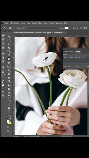 Note Tool in Adobe Photoshop | Add Client Instructions & Edit Notes Easily