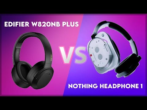 Edifier W820NB Plus vs Nothing Headphone 1 Technical Comparison