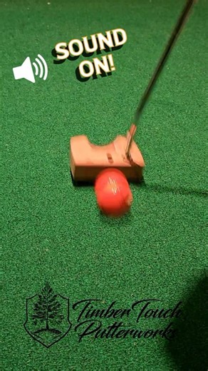 Sound UP!! #putter #timbertouch #golfgear #golftips #golfswing #asmr
