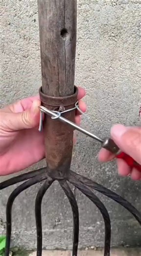 how to tie using wire correctly #shortsvideo