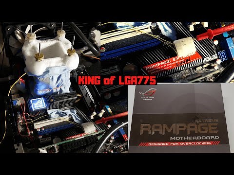 The BEST Computer Motherboard of ALL TIME - ASUS Rampage Extreme X48 (LGA775) Unboxing & Overview