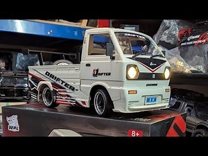 The Awesome Brand New Wpl First ! D14s 1:10 Brushless RTR Suzuki Carry In depth unboxing & Review!