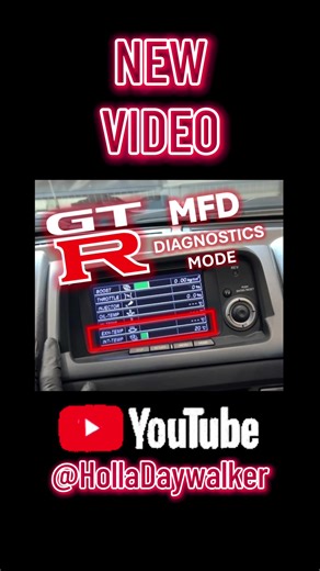 R34 GTR: MFD Diagnostics Mode (Exhaust Sensor) #R34 #gtr #skyline #fyp #foryou #classiccar #carrepair #viral #trending #youtube #youtuber #tiktok #godzilla #exhaust #hack