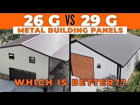 29g VS 26g Metal Building Panels | Know the Differences BEFORE YOU BUY! | WolfSteel Buildings