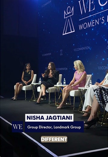 What it really takes to sustain a family business over decades. Speaking at the WE Convention, Nisha Jagtiani reflects on what it really takes to sustain a family business over decades: consistency, discipline, and the ability to lead differently as your role keeps changing. Follow for more insights from women leading global businesses. #WEConvention