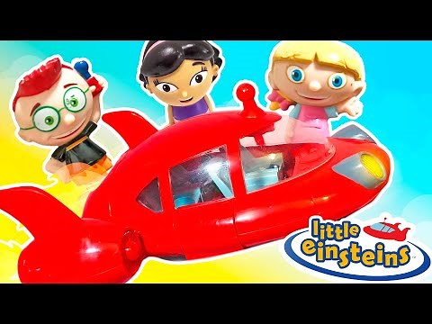 LITTLE EINSTEINS Disney Alaska Mission Playset + Pat Pat Rocket June Annie Leo by EpicToyChannel