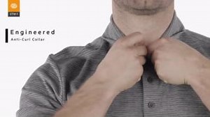 This textured H2X-DRY® Moisture Management polo combines performance with top-caliber design. Artfully crafted features with set-in sleeves, a self-fabric collar and a classic button placket take looking great to new heights. Made from 50% Recycled Polyester for a reduced environmental footprint. View now: https://ow.ly/YP1150PqioC | Stormtech Performance Apparel