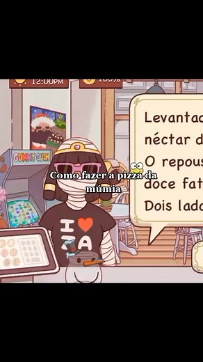 Como fazer a pizza da múmia { Great Pizza, Good Pizza} #pizza #mumia #greatpizzagoodpizza #f #fy #mypizzax