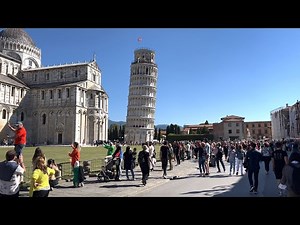 Pisa, Italy 🇮🇹 - Summer 2022 - 4K 60fps HDR Walking Tour