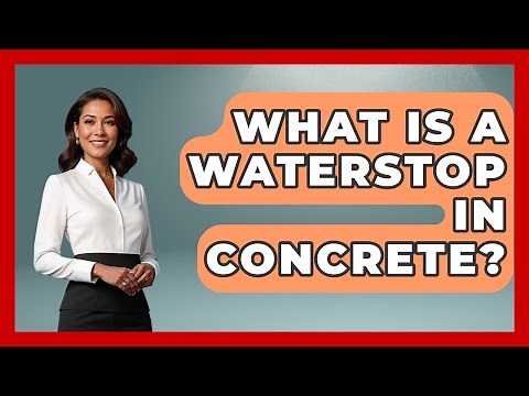 What Is A Waterstop In Concrete? - Civil Engineering Explained