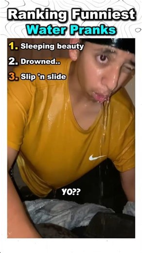 Ranking THE FUNNIEST Water Sleep Prank Moments🤣