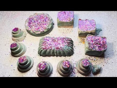 Soft glittery gym chalk reforms/chalk asmr/thank you for watching 😊