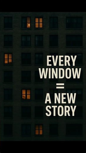 “Every Window Holds a Different Story 🌇✨”