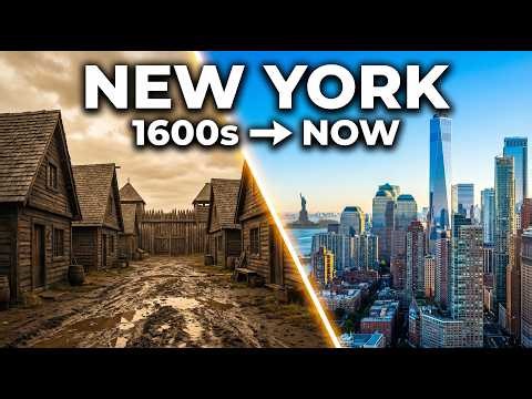The Untold Story of New York in the 1600s: Dutch New Amsterdam to English Empire (AI Reconstruction)