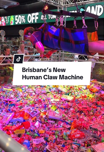Experience Brisbane's Unique Human Claw Machine