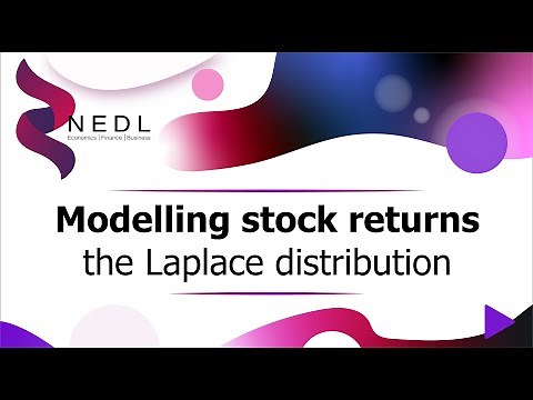 Modelling stock returns - the Laplace distribution (Excel) (SUB)