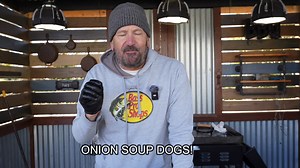 6.5K views · 52 reactions | ONION SOUP DOGS ARE ABSOLUTELY AMAZING! | The Gallery Backyard BBQ | Facebook