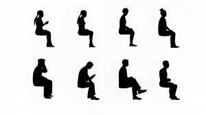 Silhouette Group People Sitting Side View Stock Footage Video (100% Royalty-free) 1110397429 | Shutterstock