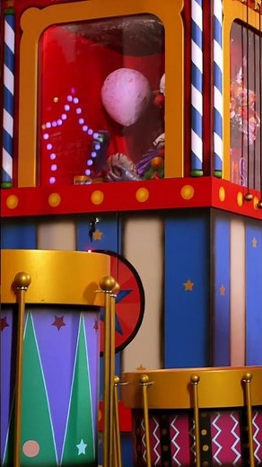 Clowns in horror escape room