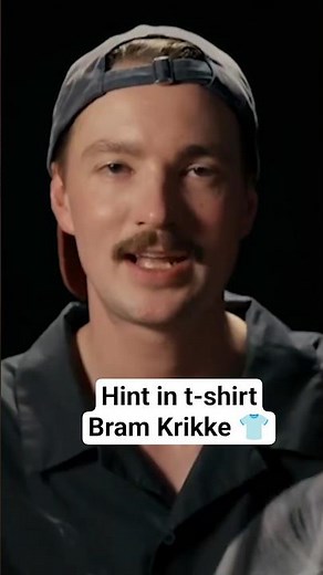 Hint in t-shirt Bram Krikke 👕