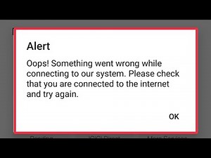 iMobile Pay Fix Oops! Something went wrong while connecting to our system. Problem In ICICI Bank App