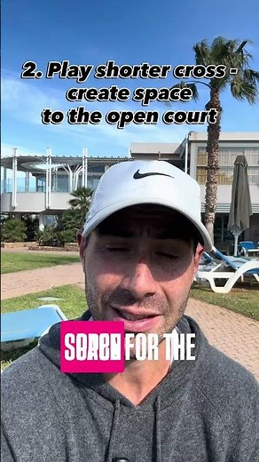 Djokovic’s signature 3 ball pattern #tenniscoach #tennis