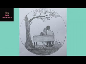 How to draw Couple step by step for beginners pencil sketch|| SKN Arts & Crafts