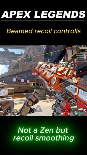 apex legends beaming by recoil controlling #shorts #apexlegends