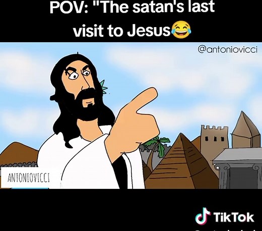 Satan's Hilarious Visit to Jesus - Animation POV