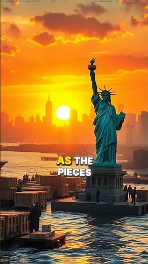 Creation of the Statue of Liberty Explained in 1 minute!