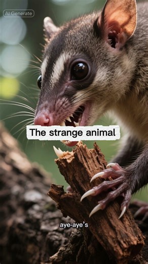 Aye-aye (Madagascar lemur